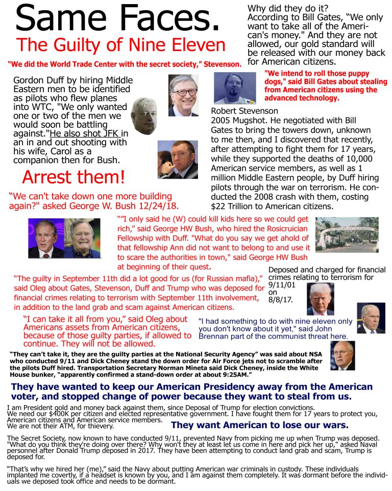 Tools for Russian Trump Cheney and Brennan